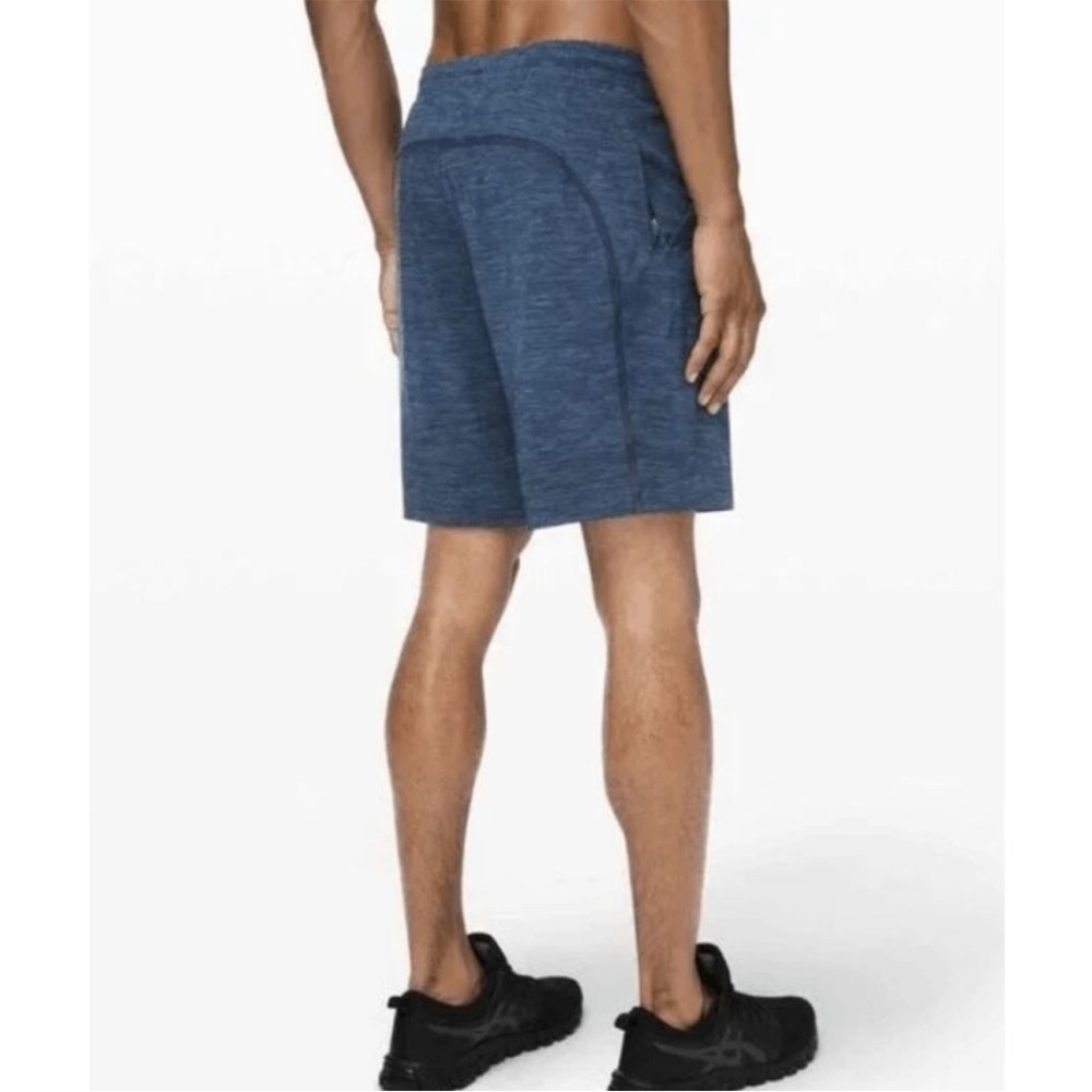 Lululemon Pace Breaker 9" Liner Heather Blue True Navy Shorts Size S - Picture 3 of 14